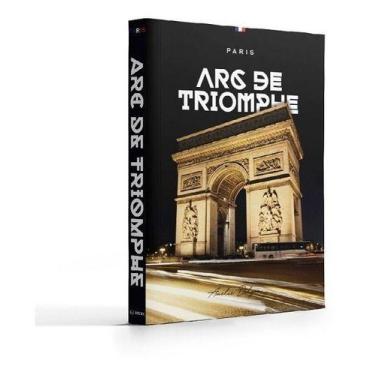 Imagem de Caixa Livro Decorativa Arco Do Triunfo Porta Objetos 30x24x4 - Atual C