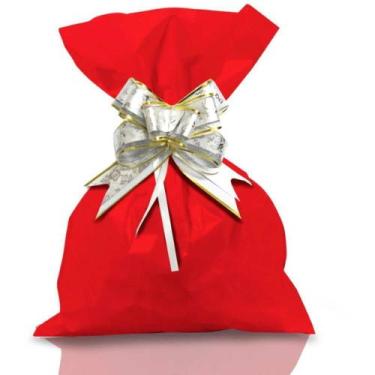Imagem de Saco Metalizado Vermelho 30X45CM - Pacote com 50 Unidades - Gala