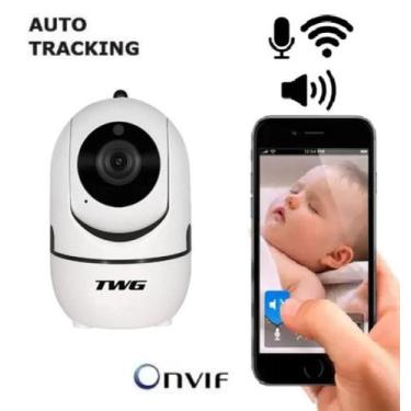Imagem de Baba Eletrônica Wifi Câmera Visão Noturna C/ Microfone - jortan