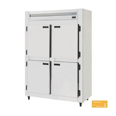 Imagem de Mini Câmara Fria Industrial Inox 4 Portas 750 Litros Kofisa