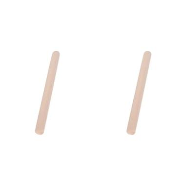 Imagem de Rolo de Massa de 2 Peças, Rolo de Massa de Madeira Maciça para Assar Alça Ergonômica Rolo de Pastelaria de Madeira Utensílio de Cozinha Rolo de Massa para Biscoitos, Pizza,