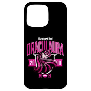 Imagem de Capa para iPhone 15 Pro Max - Monster High Draculaura Collegiate