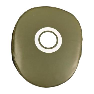 Imagem de simhoa Luva de luva de luva de boxing suprimentos de boxe ajustáveis ​​Foco Mitts de perfuração Target para Kickboxing MMA Treino Taekwondo, Almofada de Mão Redonda