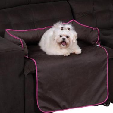 Imagem de Cama Pet Protetor Sofá Carro Colchonete Impermeável Lavável - Mava Enx