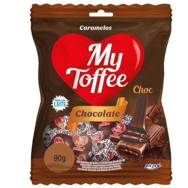 Imagem de Bala My Toffee Chocolate com Chocolate 90g Riclan