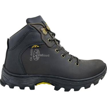 Imagem de Coturno Masculino Adventure em Couro Passeio Trabalho Trilha Tratorado Bull Terrier Valmet