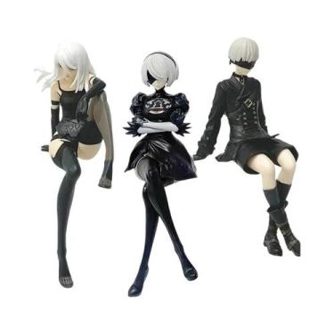 Imagem de YoRHa a No.2 Tipo B Figura De Ação NieR Automata Anime PVC Modelo 9S P