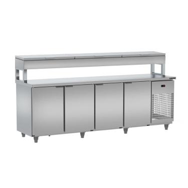 Imagem de Balcão de Serviço Refrigerado Condimentador 2,50m, Bsrc 2500 - Refrimate