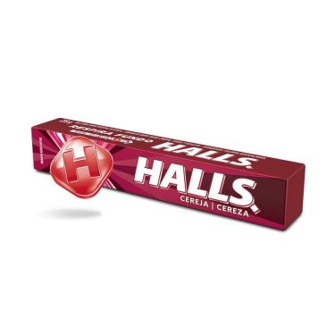 Imagem de Bala Halls Cereja 28g