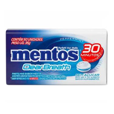 Imagem de Pastilhas Mentos Peppermint 35g