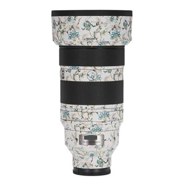 Imagem de 50 150 F 2 lente de câmera anti-arranhões película película vinil envoltório adesivo protetor acessórios decalques para Sony FE 50-150 mm F2 GM (branco guindaste)
