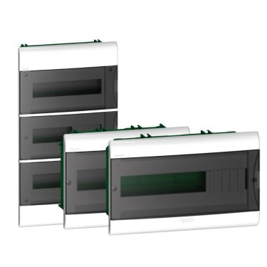 Imagem de Quadro Embutir Easy9 Porta Fumê – Schneider | 12 Disj. Cód. EZ9E3412