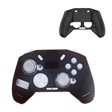 Imagem de Capa para controle de PC sem fio FLYDIGI APEX 4, capa protetora de silicone macio para FLYDIGI APEX 4, antiarranhões, à prova de choque, preta
