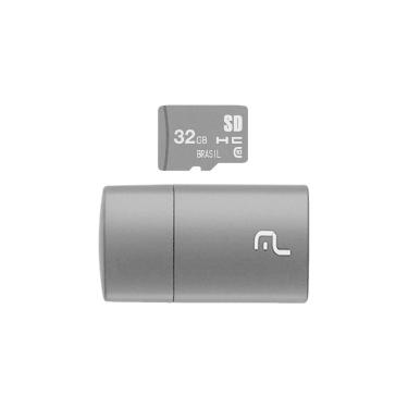 Imagem de Cartão Micro Sd 32gb Com Leitor Usb Classe 4 Mc163