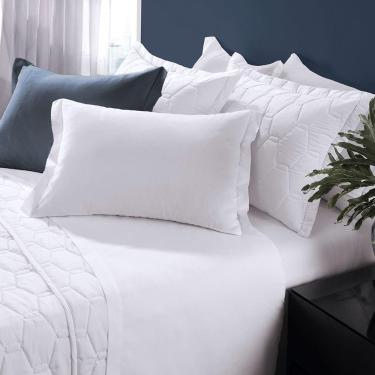 Imagem de Lençol Solteiro Altenburg Percal 200 Fios 50 50 Branco