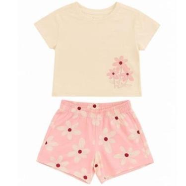 Imagem de Conjunto Infantil Menina Verão Flores - Hering Kids-Feminino