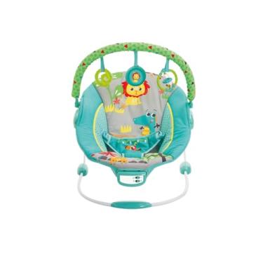 Imagem de Mastela Cadeira Infantil Vibratória Musical Sunset Azul Criança - Até 11Kg