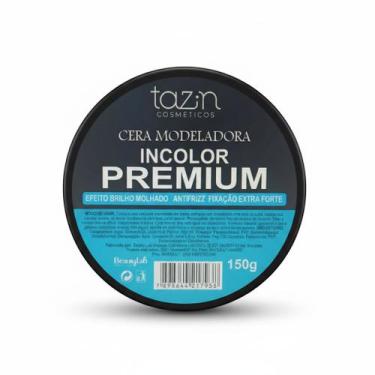 Imagem de Cera Modeladora Premium Incolor Tazin 150g Cabelo Barba03 unidades - T