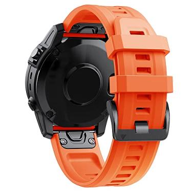 Imagem de ANZOAT Pulseira de relógio inteligente Fenix 7 7X para Garmin Fenix 6 6X Pro 5 5X Plus Epix 935 de ajuste rápido para Garmin Fenix 6 6X Pro (B, para Fenix 5X Plus 6X Pro)