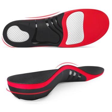 Imagem de Palmilhas para fascite plantar Trooer High Arch Support 100 kg ou mais