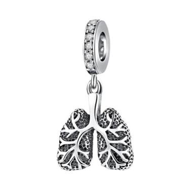 Imagem de Pingente De Estetoscópio Em Prata Esterlina 925 Para Pulseira, Joias P