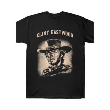 Imagem de Camiseta Masculina Oversized De Manga Curta Em Algodão Puro Com Estamp