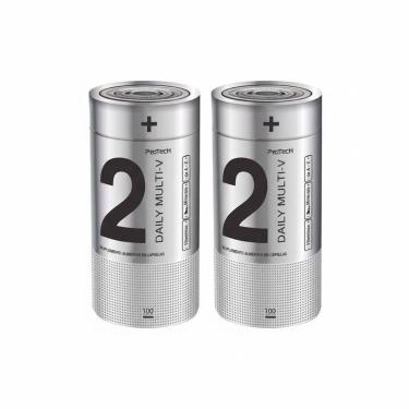 Imagem de Kit 2 Multivitamínicos Polivitaminicos Daily MultiV Protech Vitaminas AZ-Unissex