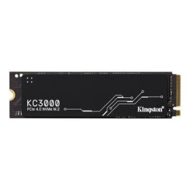 Imagem de SSD Kingston KC3000, 512 GB, M.2 2280, PCIe 4.0 x4, NVMe,Gravação: 3900 MB/s,SKC3000S/512G-Unissex
