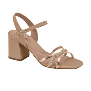 Imagem de Sandalia beira rio salto bloco ref 8436.247.31188 feminino, 38, Nude