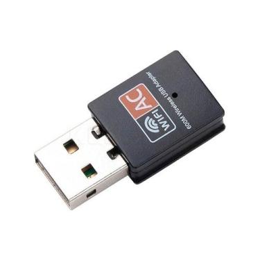 Imagem de Adaptador Receptor Wireless Usb Wi-fi 5ghz Dual Band - H0mes3n