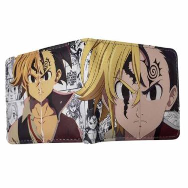Imagem de Wallet Seven Deadly Sins Meliodas Anime Characters Slim - yiweisai