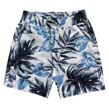 Imagem de Bermuda Juvenil Look Jeans Estampado - 16 - MARINHO-Masculino