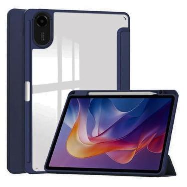Imagem de Capa fundo em acrilico resistente para Redmi Pad 2 11" 2025 COR:AZUL M