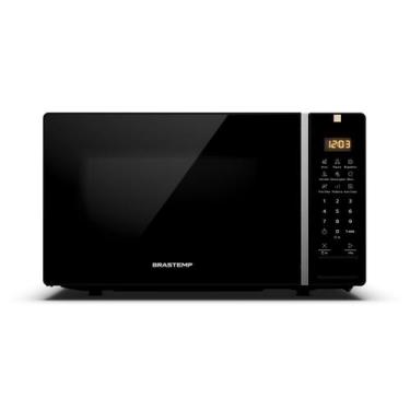 Imagem de Micro-ondas 23 Litros com Multi Preparos Preto Brastemp - BMS23AE, 220
