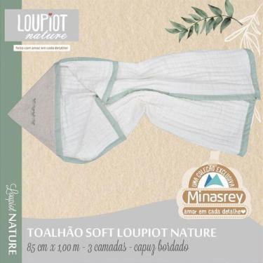 Imagem de Toalhão Soft Loupiot Nature Verde - Tecido 100% Algodão - MINASREY