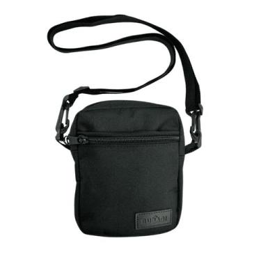 Imagem de Mini Bolsa Shoulder Nylon bubag Unissex, Preto