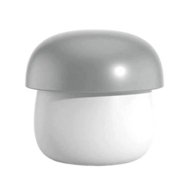 Imagem de Bandeja de cubo de gelo de silicone balde de gelo em forma de cogumelo moldes de silicone bandeja de cubo de gelo portátil com tampa para bebidas Bandeja de cubo de gelo de silicone