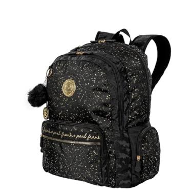 Imagem de Mochila Feminina Costa Paul Frank Styles BlackN Gold Sestini