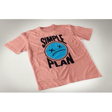 Imagem de Camiseta Tradicional Banda Simple Plan Rock Alternativo - Porto Stamp