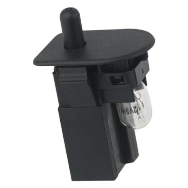 Imagem de TQPONLY Interruptor de porta-luvas com lâmpada | Compatível com Dodge Chrysler Jeep, acessórios, porta-luvas, compartimento, interruptor de luz | Substituição 4565022