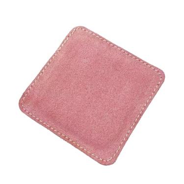Imagem de Dynwave Toalha para taco de bilhar, toalha para clube de sinuca, pano para limpeza de eixo, absorve água, 3.74 "x 3.74", material leve para bilhar, ROSA