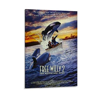 Imagem de Arte Maníacos Quadro Decorativo em Tela Canvas Cervo Minimalista Linha - 50x50cm