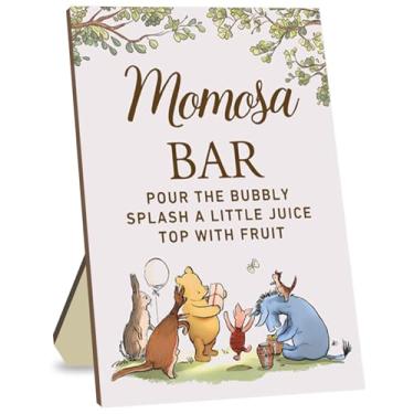 Imagem de Decorações de chá de bebê Ursinho Pooh - Decorações de aniversário do Ursinho Pooh - Decorações reveladoras de gênero do Ursinho Pooh - Decorações de festa - bar Momosa