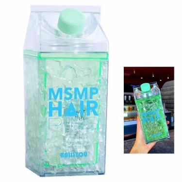 Imagem de Garrafa Agua Bebida Gelada Squeeze Copo Gel Congelante Esporte Trabalh