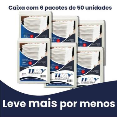 Imagem de TOALHAS DESCARTAVEIS TISSY 50x80 SALÃO E BARBEARIA 300 UNI
