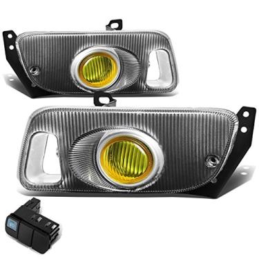 Imagem de DNA Motoring FL-HC922-AM Farol de Neblina Âmbar [Para Honda Civic 2/3DR] 92-95