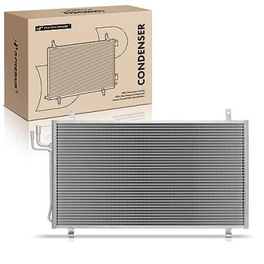 Imagem de A-Premium Condensador A/C de ar condicionado compatível com Infiniti G35 2003-2007 V6 3,5L, substituição # 4704, 92100AM600