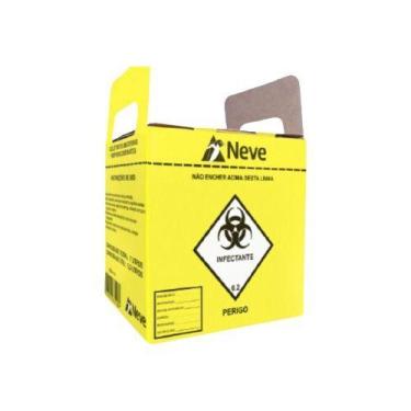 Imagem de Kit C/ 5 Caixa Perfurocortante (13 L) - Neve