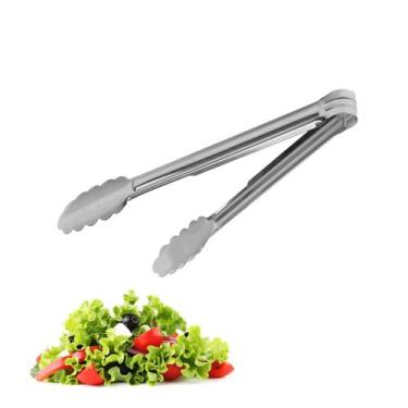 Imagem de Pegador de Salada Pinça para Salada Churrasco Carne Massas - KeHome