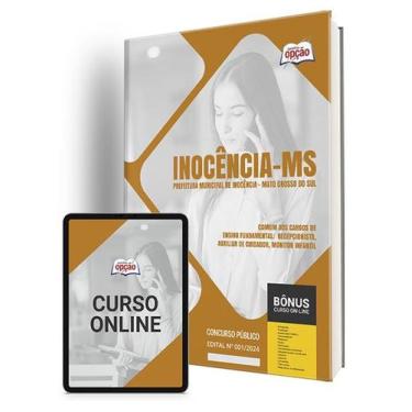 Imagem de Apostila Prefeitura de Inocência - MS 2024 - Comum aos Cargos de Ensin